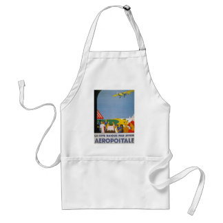 La Cote Basque Par Avion Standard Apron