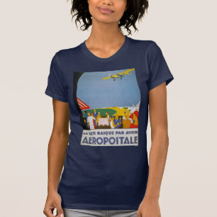 La Cote Basque Par Avion T-Shirt