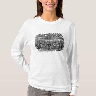 La Courtille, popular dance, engraved by Yves T-Shirt