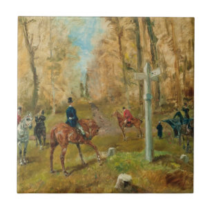 La croisee des chemins, 1883 (oil on canvas) tile