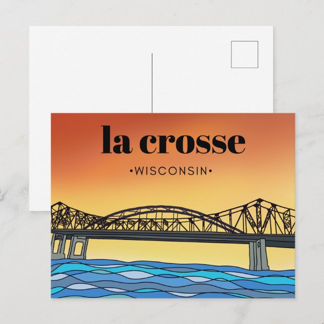 La Crosse Post Card (Front/Back)