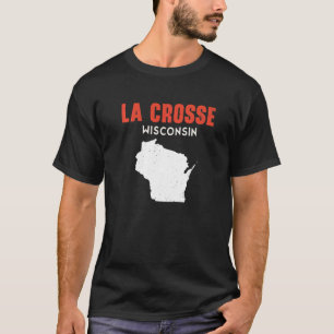 La Crosse USA State America Travel Montanan Helena T-Shirt