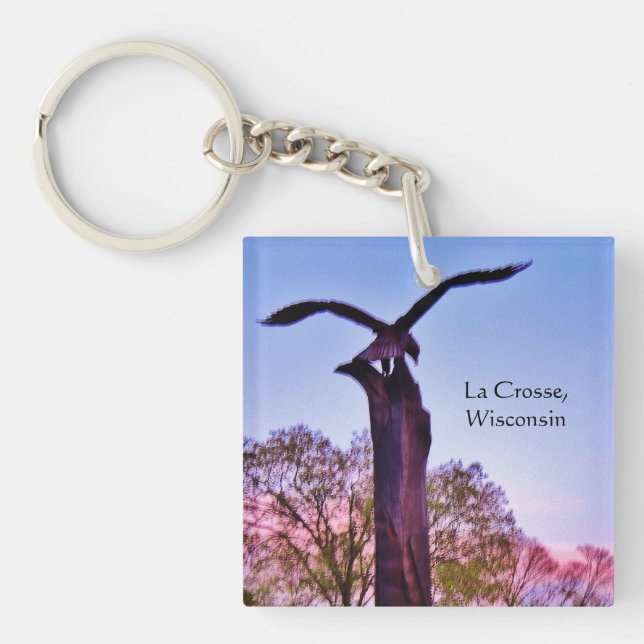 La Crosse, Wisconsin Key Ring (Front)