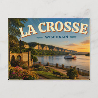 La Crosse Wisconsin Postcard