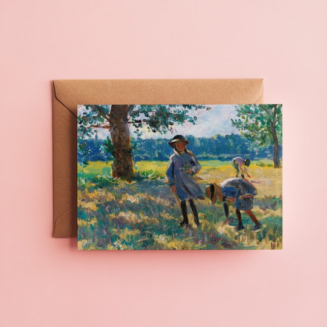 La Cueillette des Fleurs | Henri Lebasque Card (Creator Uploaded)