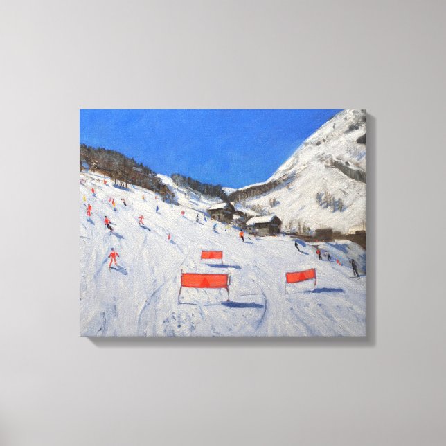 La Daille Val-d'Isere 2009 Canvas Print (Front)
