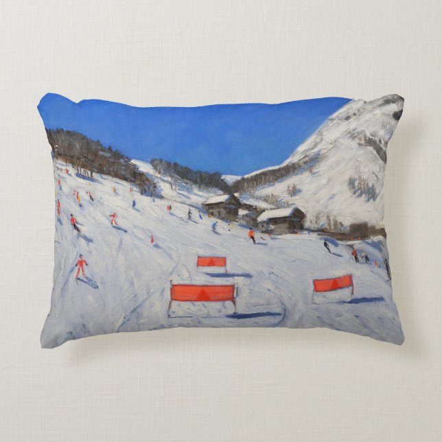 La Daille Val-d'Isere 2009 Decorative Cushion (Front)
