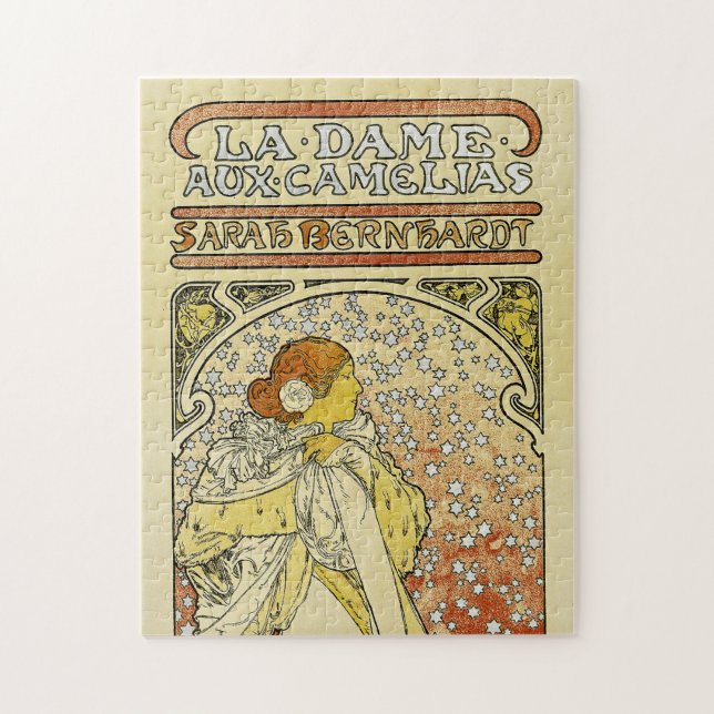 La Dame aux Camelias Jigsaw Puzzle (Vertical)