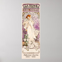 La Dame aux Camélias – Mucha | Art Nouveau