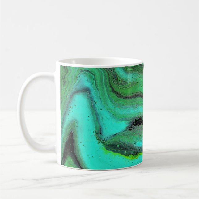 La Dee Dah 2 Abstract Mug (Left)