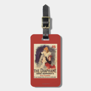 La Diaphane Woman Powdering Face Promo Poster Luggage Tag