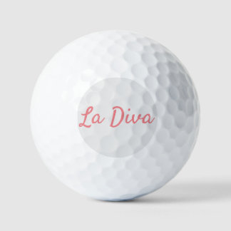 La Diva   Golf Balls