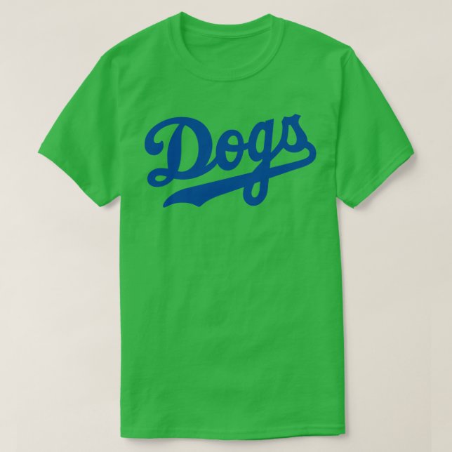 LA Dogs White T-Shirt (Design Front)