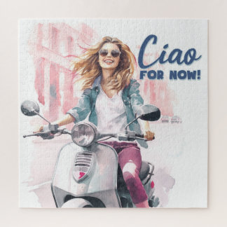 La Dolce Vita: A Vespa Ride Through Italy Jigsaw Puzzle