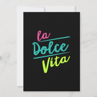 La Dolce Vita Holiday Card