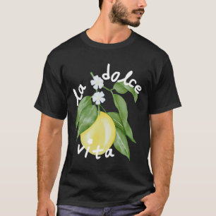 La Dolce Vita La Dolce Bride Italy Lemon Matching T-Shirt