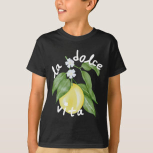 La Dolce Vita La Dolce Bride Italy Lemon Matching T-Shirt