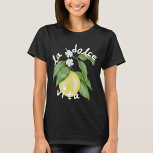 La Dolce Vita La Dolce Bride Italy Lemon Matching T-Shirt