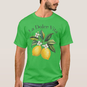 La Dolce Vita Lemon Italian Summer Limoncello Amal T-Shirt