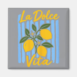 La Dolce Vita Lemon Italian Summer Vacation Magnet