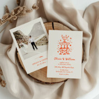 La Dolce Vita Modern Hand Drawn Wedding