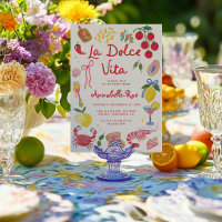 La Dolce Vita Party Italian Riviera Food