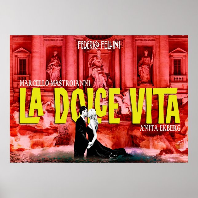 LA DOLCE VITA POSTER (Front)