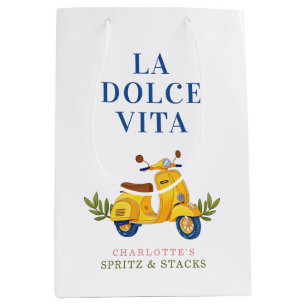 La Dolce Vita Spritz & Stack Mahjong Favour Medium Gift Bag