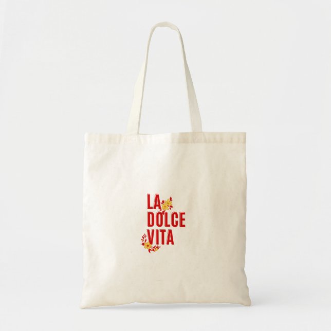 La dolce vita tote bag (Front)
