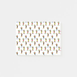 La Donna Di Scopa Pattern Post-it Notes