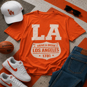 LA Drive & Dream Los Angeles Vintage T-Shirt