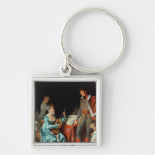 La Duchesse Abrantes et le General Junot Key Ring