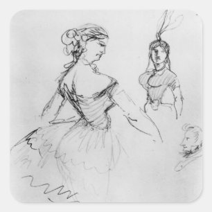 La Fanfarlo Square Sticker