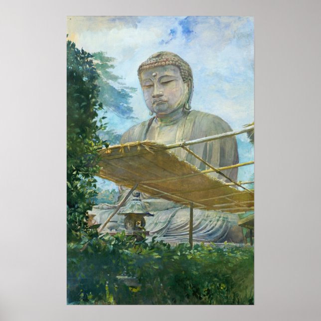 La Farge - The Great Statue Of Amida Buddha At Ka… Poster (Front)
