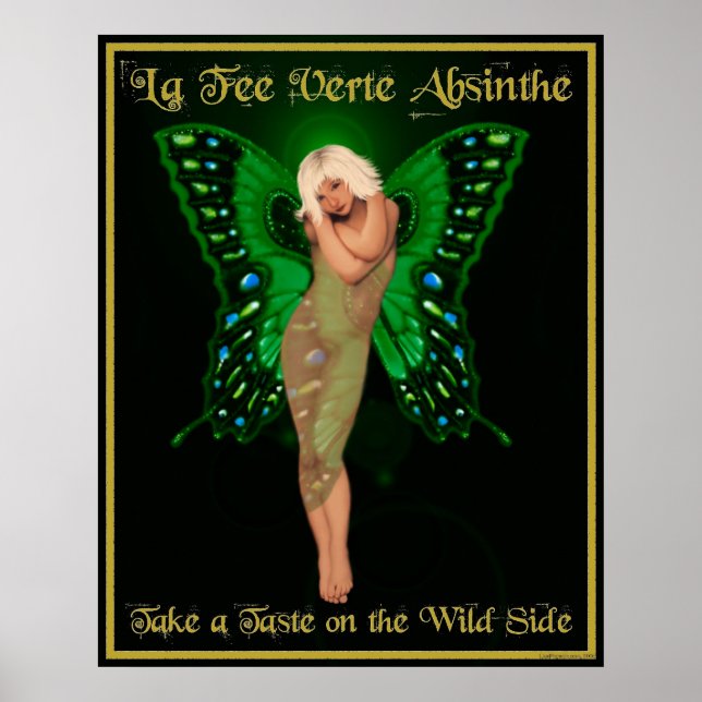 La Fee Verte Absinthe Poster (Front)