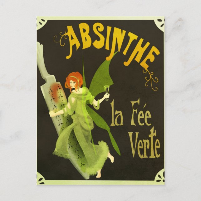 La Fee Verte Postcard (Front)