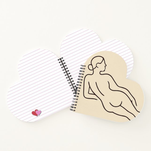 La Femme – Minimalist Elegant Planner Notebook (Inside)