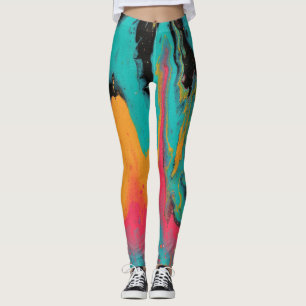 La Fiesta 2 Crazy Colourful Cool Leggings