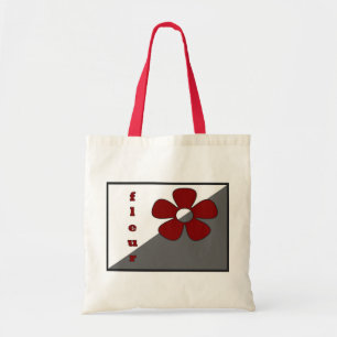 La Fleur Rouge Tote Bag
