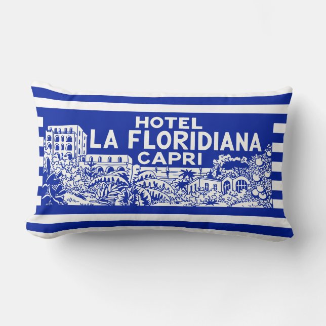 LA FLORIDIANA CAPRI LUMBAR CUSHION (Front)