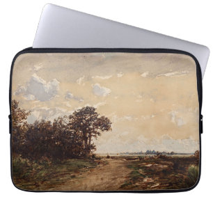 La Forêt De Fontainebleau Aux Environs De Barbizon Laptop Sleeve