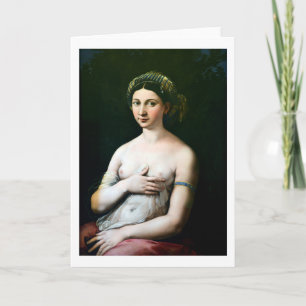 La Fornarina, Raphael Card