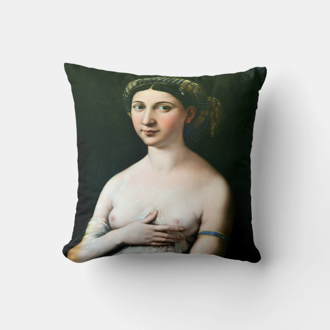 La Fornarina, Raphael Cushion (Front)