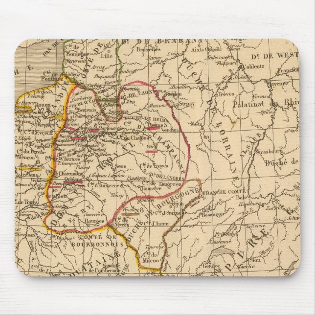 La France 1108 a 1180 Mouse Pad (Front)