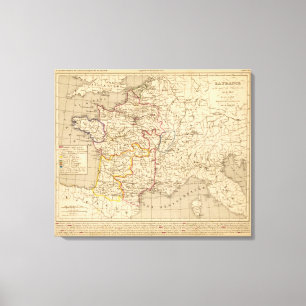 La France 1270 a 1328 Canvas Print