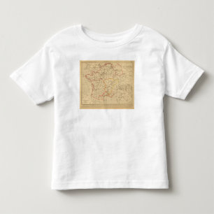 La France a la mort de Clovis en 510 Toddler T-Shirt