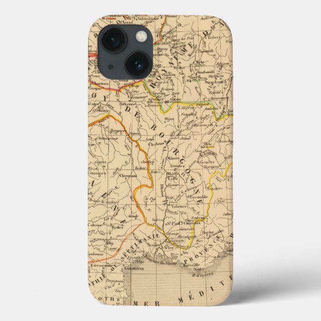 La France apres la mort de Clothaire 1er Case-Mate iPhone Case (Back)