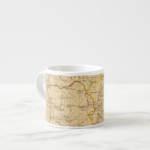 La France apres l'invasion des Barbares Espresso Cup