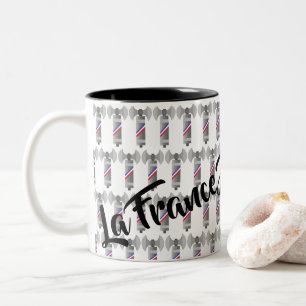 LA FRANCE AUX FRANÇAIS Two-Tone COFFEE MUG
