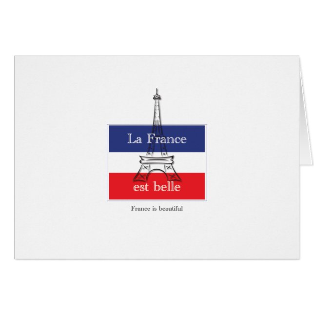 La France est Belle (Front Horizontal)